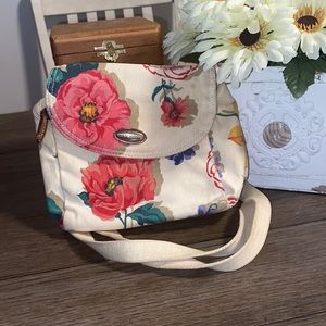 Liz by Liz Claiborne floral cloth mini purse